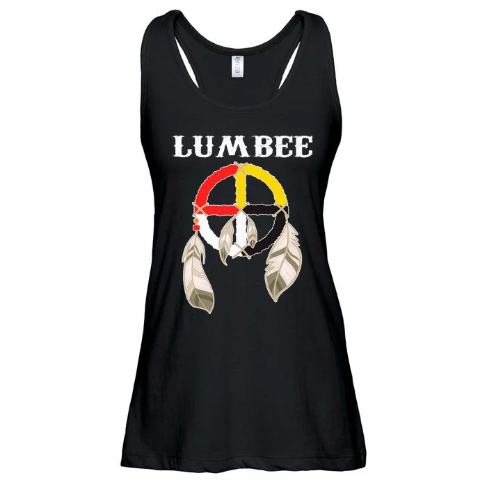 Lumbee Tribe Native American Indian Ladies Essential Flowy Tank