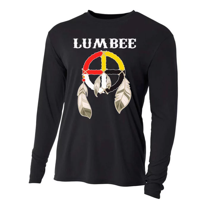 Lumbee Tribe Native American Indian Cooling Performance Long Sleeve Crew