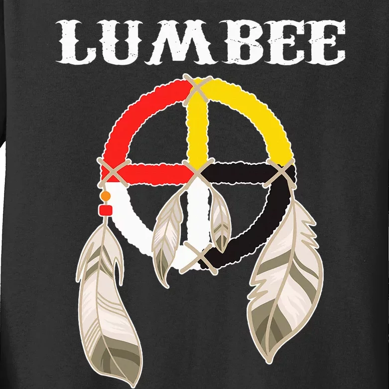 Lumbee Tribe Native American Indian Kids Long Sleeve Shirt