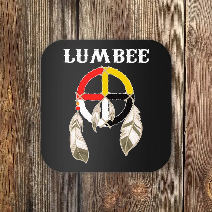 Lumbee Tribe Native American Indian Medicine Wheel Coaster