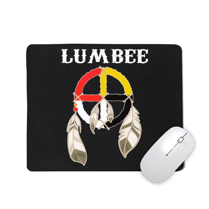 Lumbee Tribe Native American Indian Medicine Wheel Mousepad