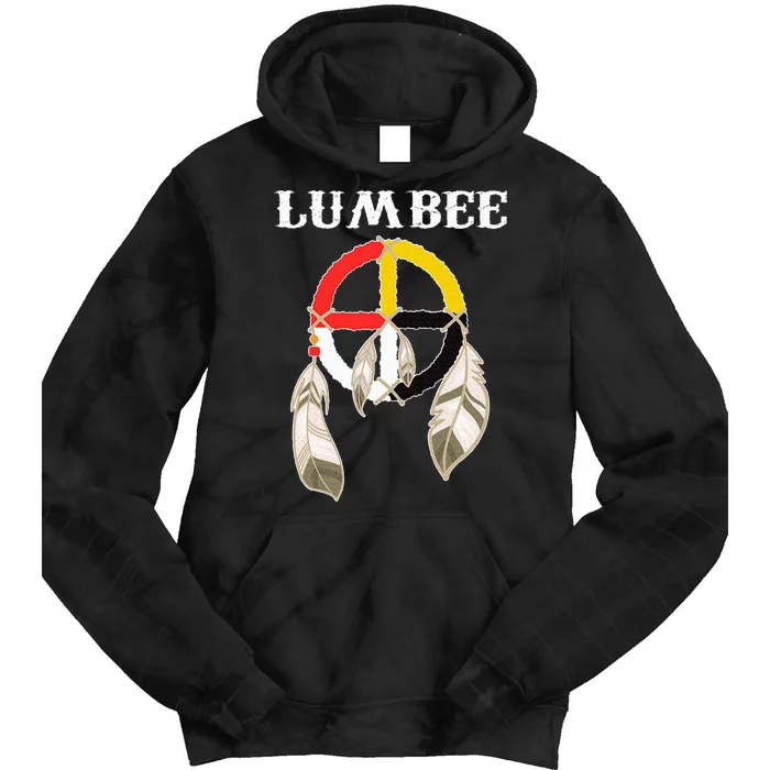 Lumbee Tribe Native American Indian Medicine Wheel Tie Dye Hoodie