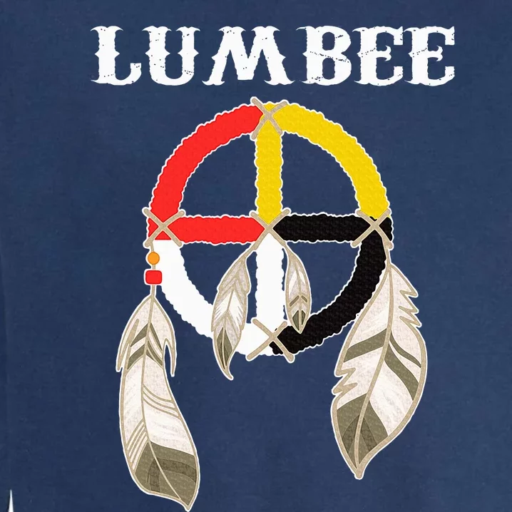 Lumbee Tribe Native American Indian Medicine Wheel Garment-Dyed Sweatshirt