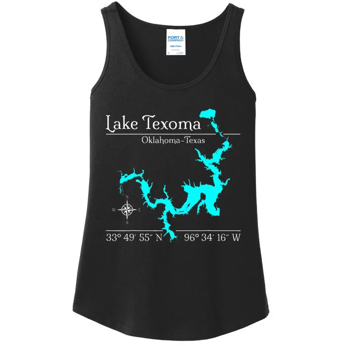 Lake Texoma Oklahoma Texas Ladies Essential Tank