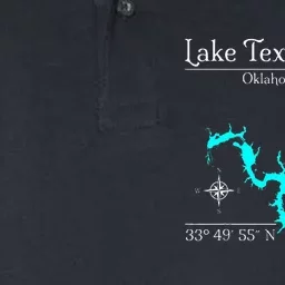 Lake Texoma Oklahoma Texas Softstyle Adult Sport Polo