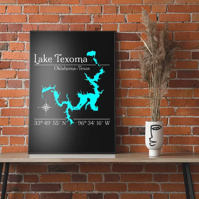 Lake Texoma Oklahoma Texas Poster