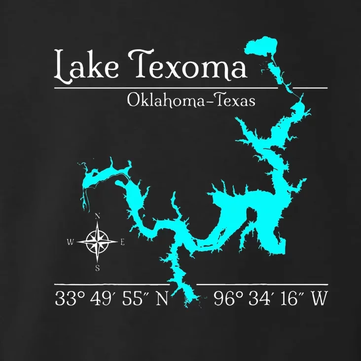 Lake Texoma Oklahoma Texas Toddler Hoodie