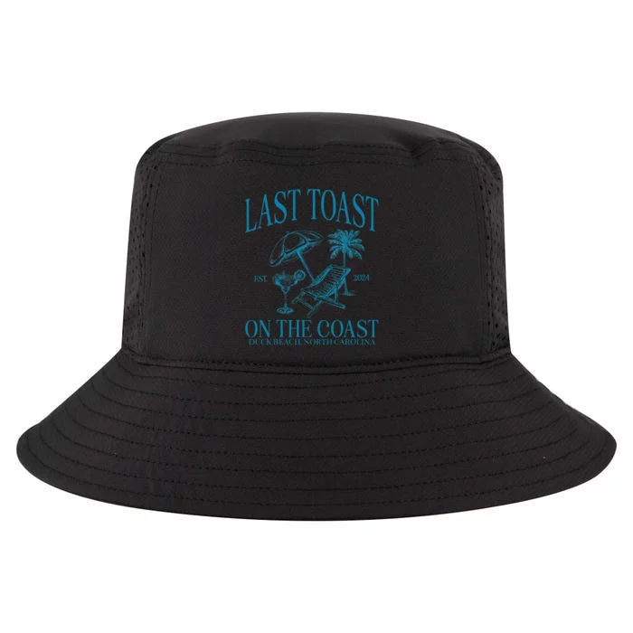 Last Toast On The Coast Beach Bachelorette Party Bride Cool Comfort Performance Bucket Hat