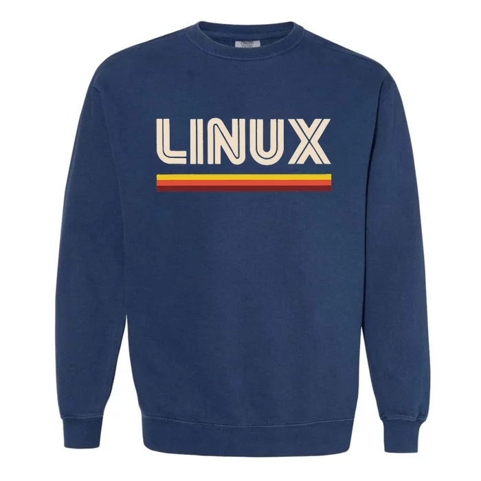 Linux Tee Open Source Garment-Dyed Sweatshirt