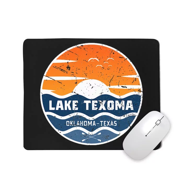 Lake Texoma Oklahoma Texas Lake Texoma Mousepad