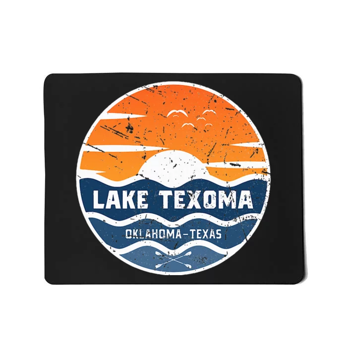 Lake Texoma Oklahoma Texas Lake Texoma Mousepad