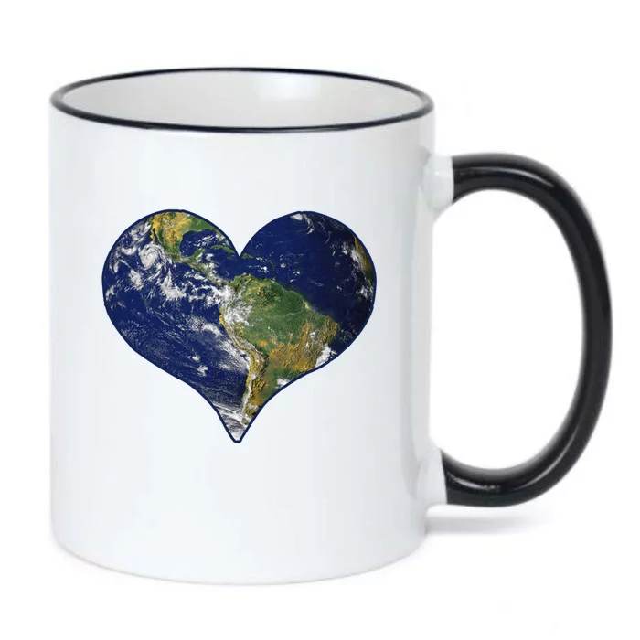 Love The Planet Earth Day Great Gift Black Color Changing Mug