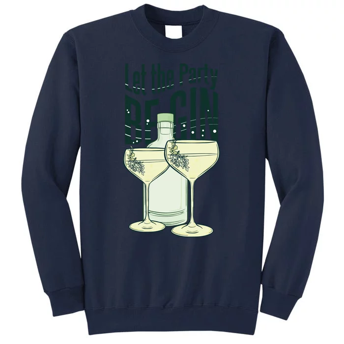 Let The Party Begin Celebration Tall Sweatshirt