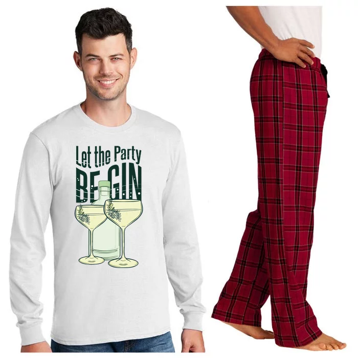 Let The Party Begin Celebration Long Sleeve Pajama Set