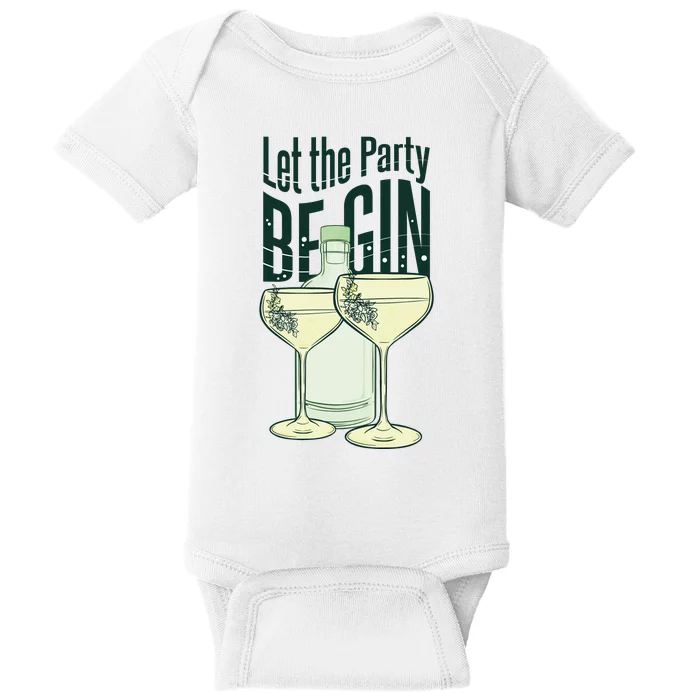 Let The Party Begin Celebration Baby Bodysuit