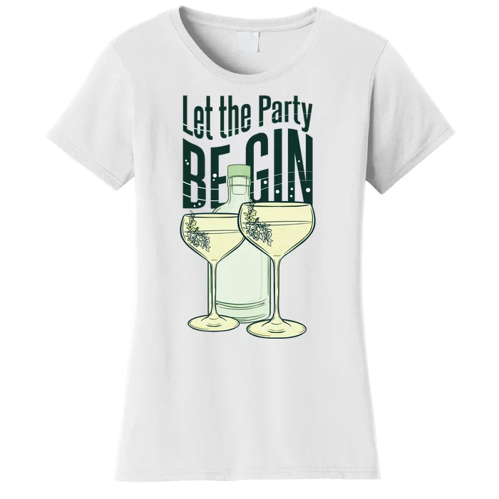 Let The Party Begin Celebration Women's T-Shirt