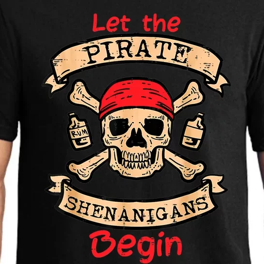 Let The Pirate Shenanigans Begin - Crossbones Freebooter Pajama Set