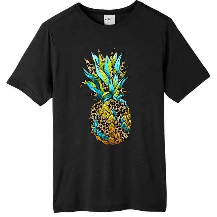 Leopard Tropical Pineapple ChromaSoft Performance T-Shirt