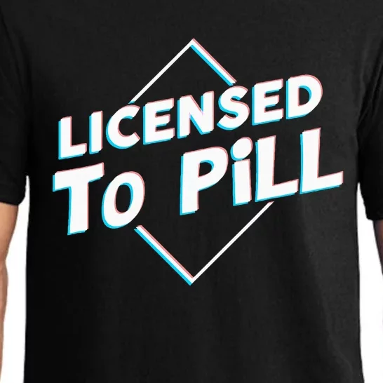 License To Pill Pharmacy Pharmacist Pajama Set