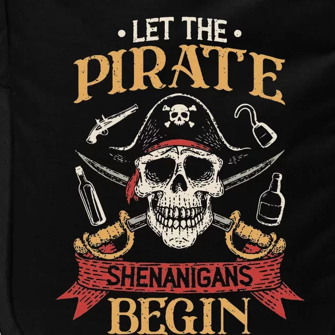 Let The Pirate Shenanigans Begin Crossbones Freebooter Impact Tech Backpack