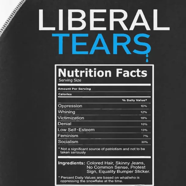 Liberal Tears Pro Trump Toddler Fine Jersey T-Shirt