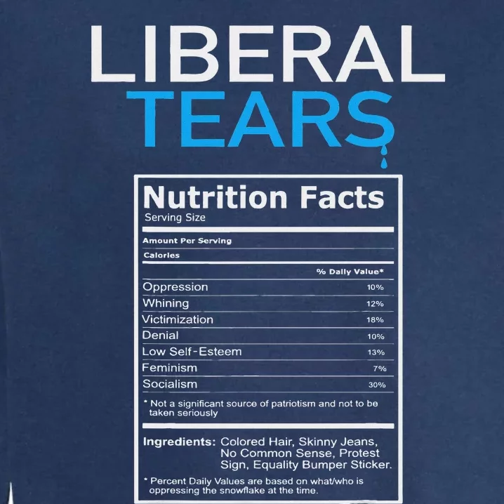 Liberal Tears Pro Trump Garment-Dyed Sweatshirt