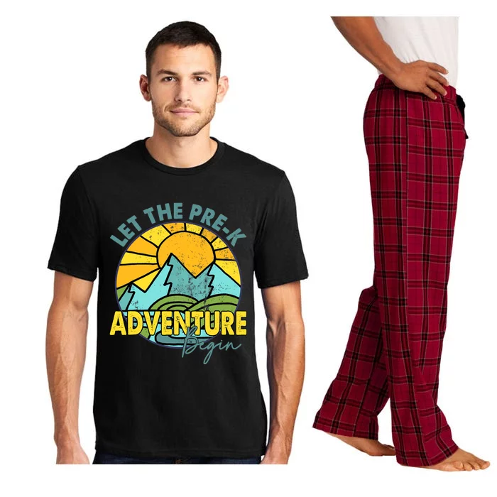 Let The Prek Adventure Begin Happy First Day Of School Pajama Set