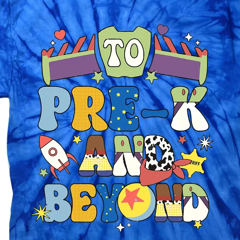 Land To Prek And Beyond Back To School Toys Costume Tie-Dye T-Shirt