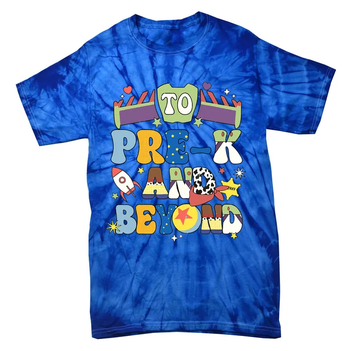 Land To Prek And Beyond Back To School Toys Costume Tie-Dye T-Shirt