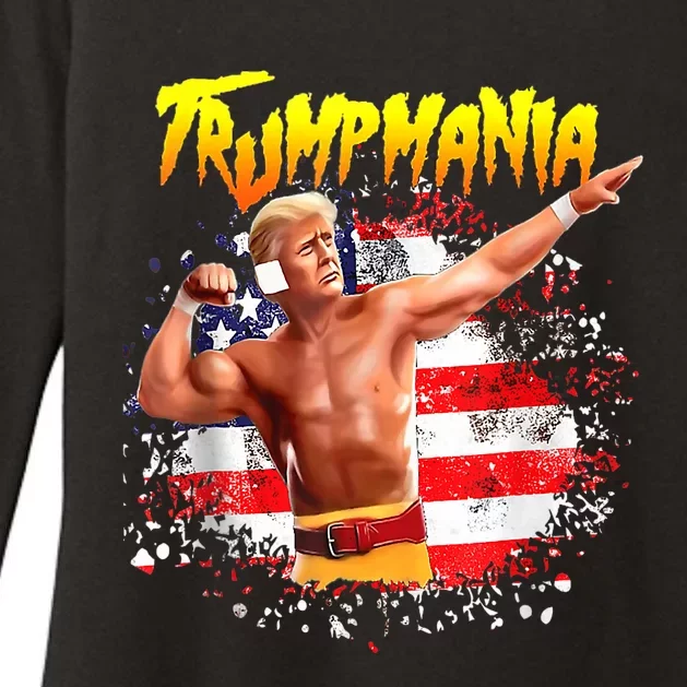 Let Trumpamania Run Wild Brother Trumpamania Trump 2024 Womens CVC Long Sleeve Shirt