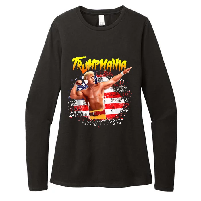 Let Trumpamania Run Wild Brother Trumpamania Trump 2024 Womens CVC Long Sleeve Shirt