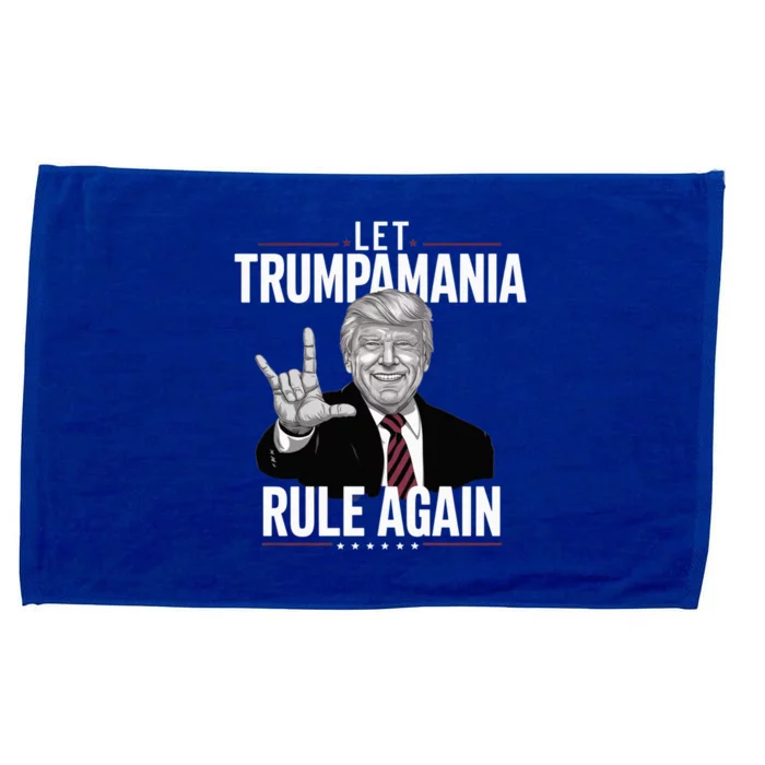 Let Trumpamania Rule Again Trump Wrestling Meme Fake News Trumpamania Microfiber Hand Towel