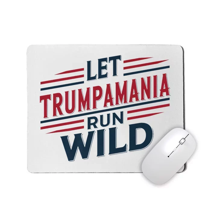 Let Trumpamania Run Wild Trump Wrestling Meme Fake News Network Trump Mania Mousepad