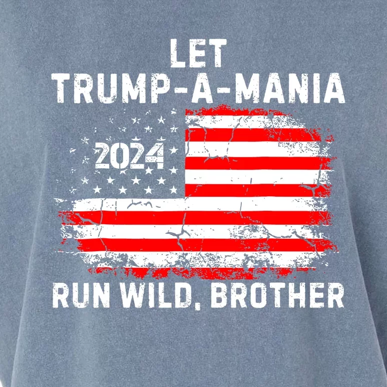 Let Trumpamania Run Wild Brother Garment-Dyed Women's Muscle Tee