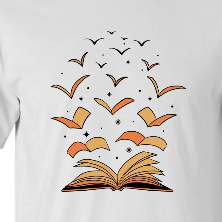 Literature Teacher Reading Books Gift Book Lover Tall T-Shirt