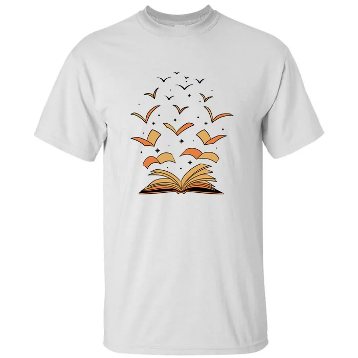 Literature Teacher Reading Books Gift Book Lover Tall T-Shirt