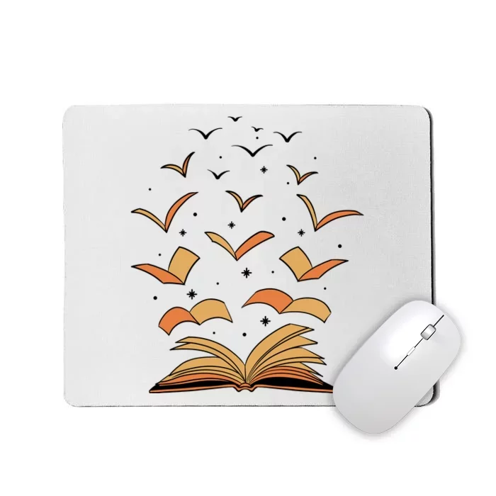 Literature Teacher Reading Books Gift Book Lover Mousepad