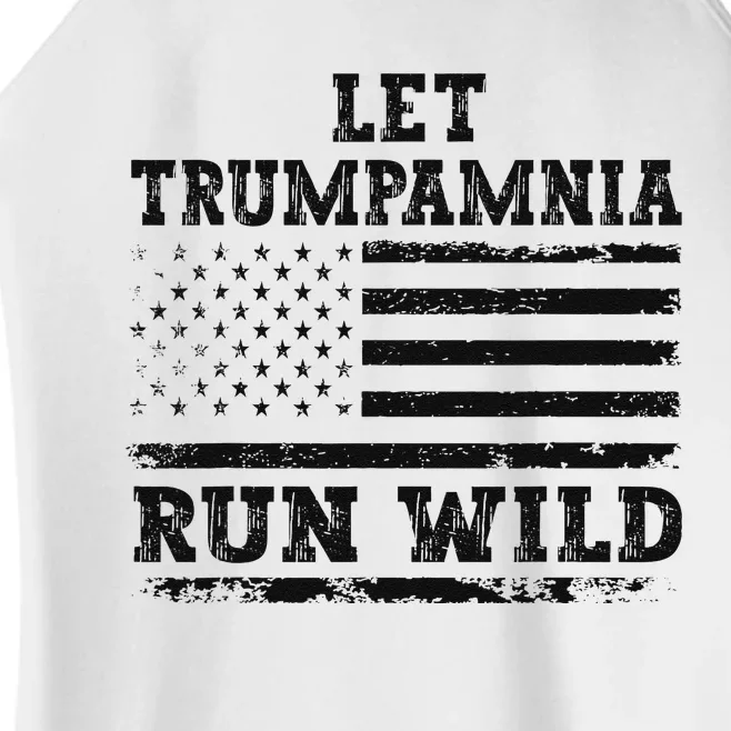 Let Trumpamania Run Wild Women’s Perfect Tri Rocker Tank