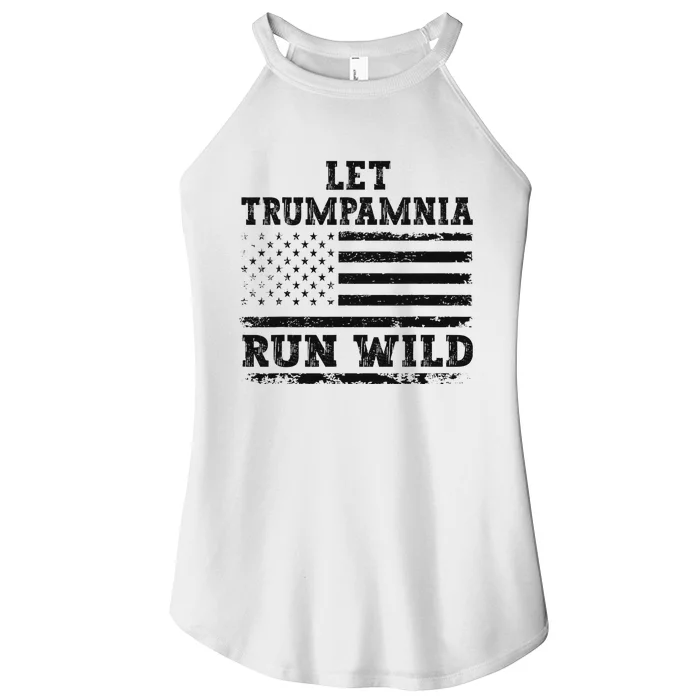 Let Trumpamania Run Wild Women’s Perfect Tri Rocker Tank