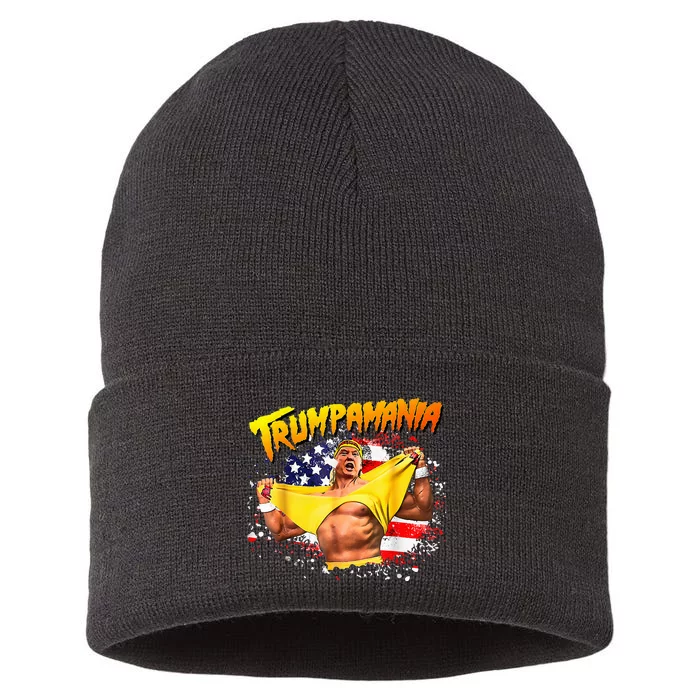 Let Trumpamania Run Wild Brother Trumpamania Sustainable Knit Beanie