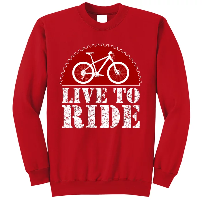 Live To Ride Biking Sweatshirt