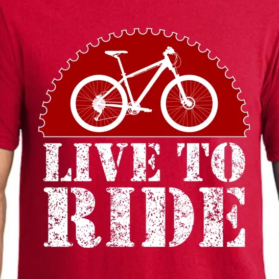 Live To Ride Biking Pajama Set