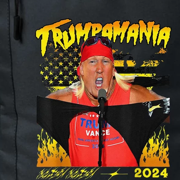 Let Trumpamania Run Wild Brother Trumpamania Trump 2024 Daily Commute Backpack