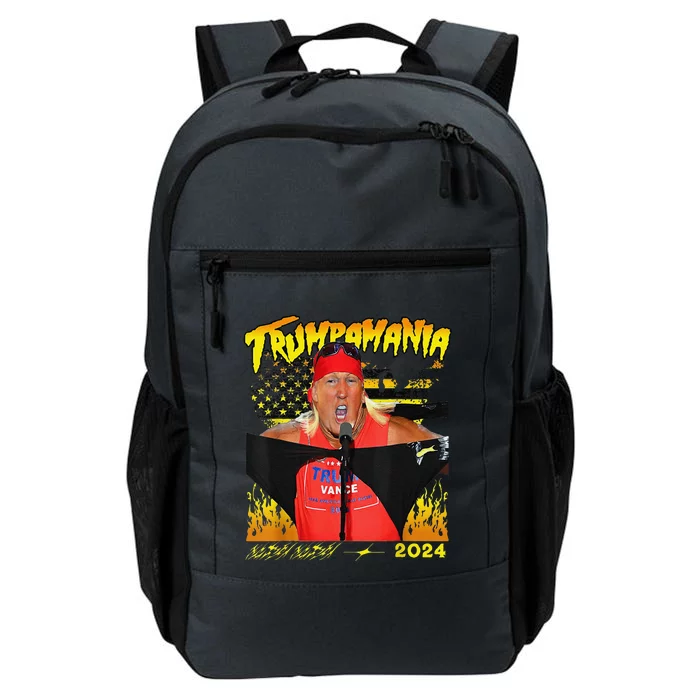 Let Trumpamania Run Wild Brother Trumpamania Trump 2024 Daily Commute Backpack