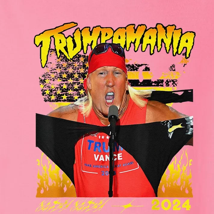 Let Trumpamania Run Wild Brother Trumpamania Trump 2024 Toddler Long Sleeve Shirt