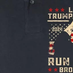 Let Trumpamania Run Wild Trump 45 47 Political Trumpamania Softstyle Adult Sport Polo