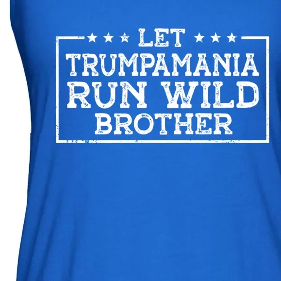 Let Trumpamania Run Wild Brother Trump 2024 Republican Ladies Essential Flowy Tank