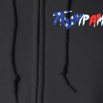 Let Trumpamania Run Wild Brother Trump 2024 Full Zip Hoodie