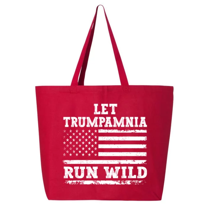 Let Trumpamania Run Wild Trump 2024 25L Jumbo Tote