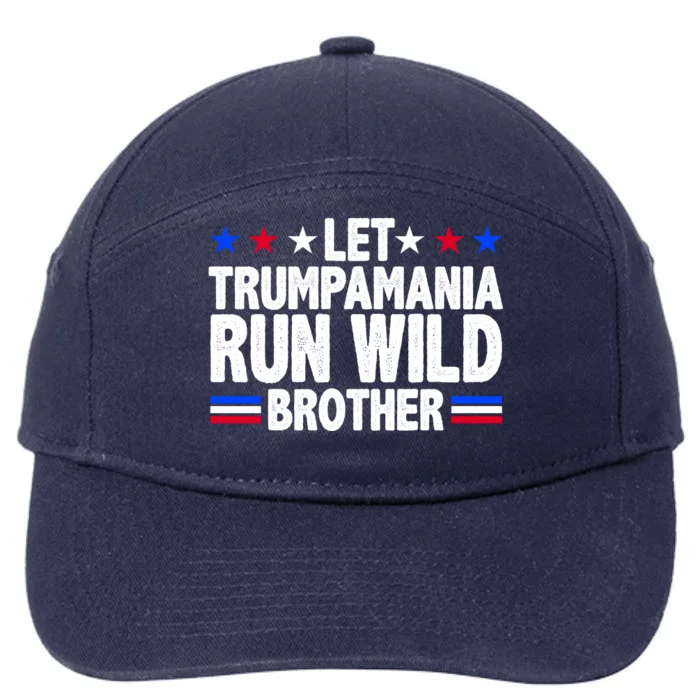 Let Trumpamania Run Wild Brother Pro Trump 7-Panel Snapback Hat